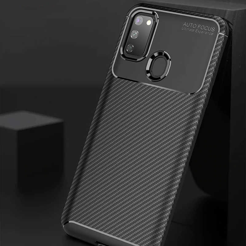 Samsung Galaxy M21 Uyumlu Kılıf Zore Negro Silikon Kapak - 6