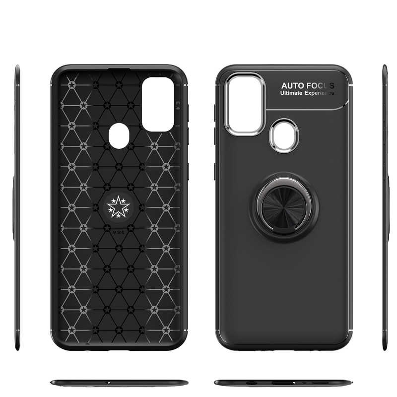 Samsung Galaxy M21 Uyumlu Kılıf Zore Ravel Silikon Kapak - 13