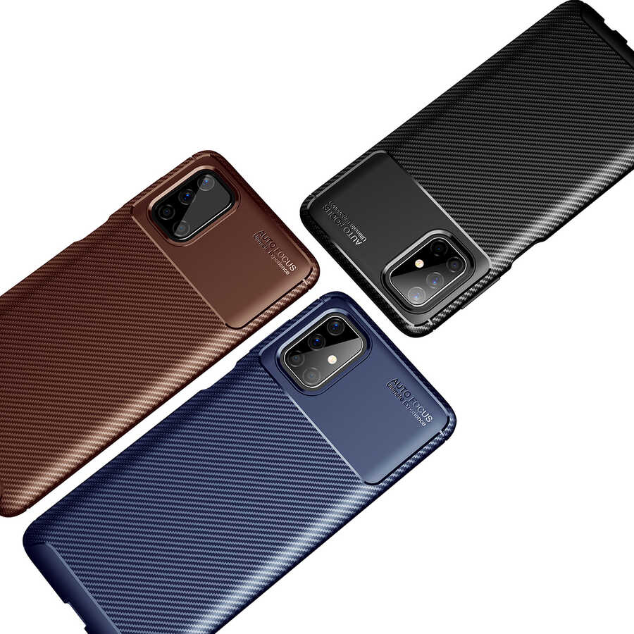 Samsung Galaxy M51 Uyumlu Kılıf Zore Negro Silikon Kapak - 3