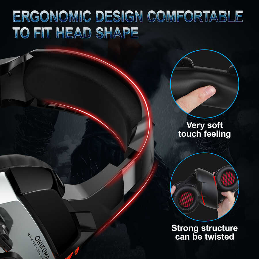 Zore Onikuma K5 Pro Oyuncu Kulaklığı 3.5mm - 3