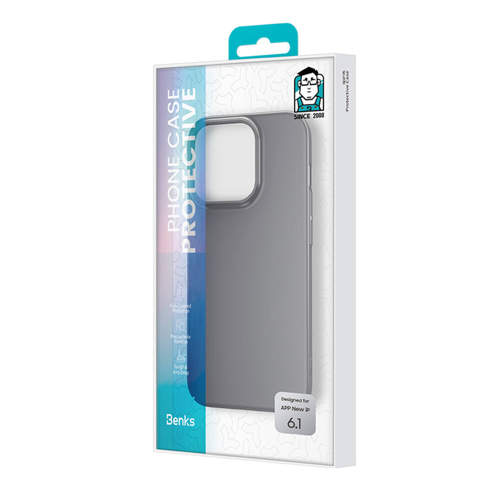 Apple iPhone 15 Pro Max Uyumlu Kılıf Benks Ultra İnce PC Kapak - 3