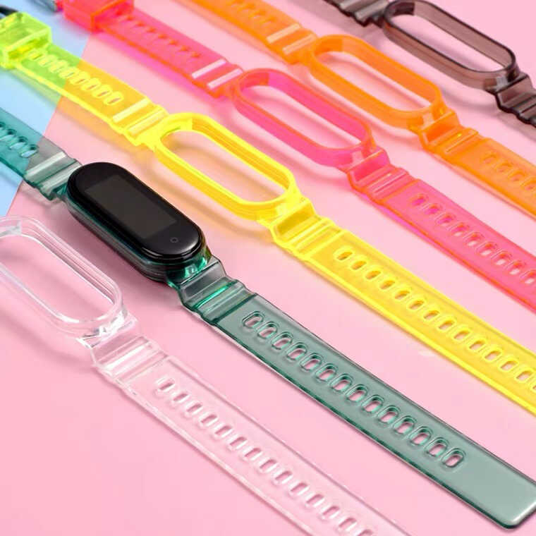 Xiaomi Mi Band 5 Uyumlu KRD-27 Silikon Kordon - 1