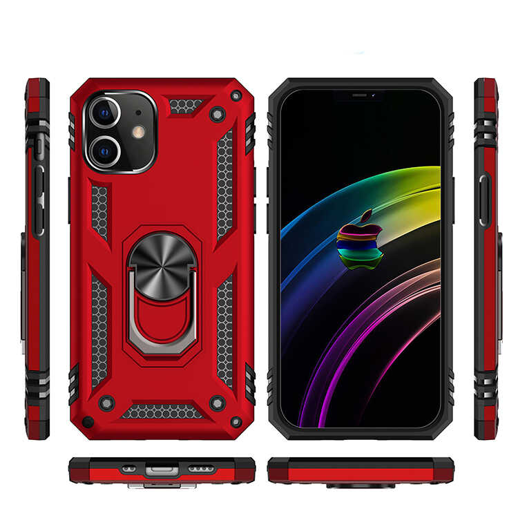 Apple iPhone 12 Mini Uyumlu Kılıf Zore Vega Kapak - 4