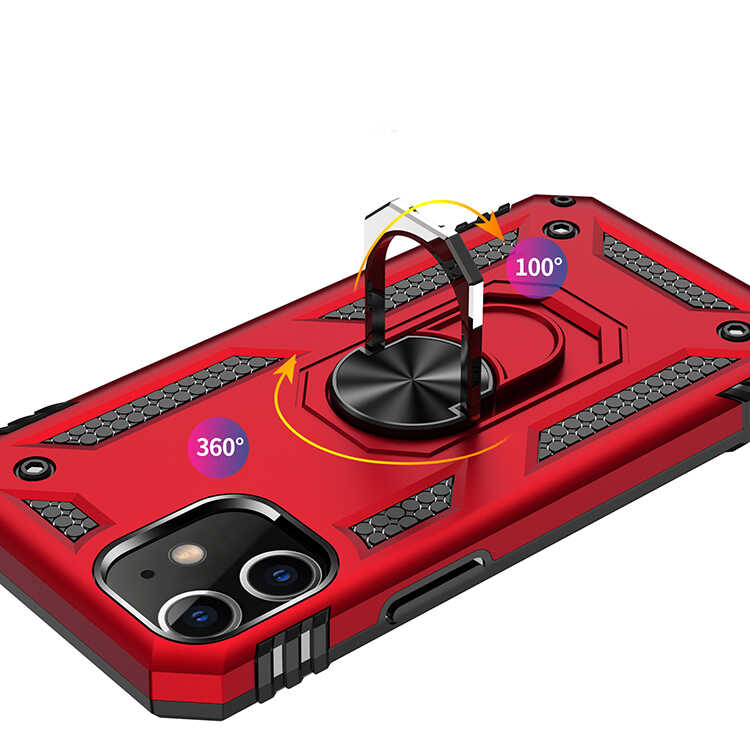 Apple iPhone 12 Uyumlu Kılıf Zore Vega Kapak - 6