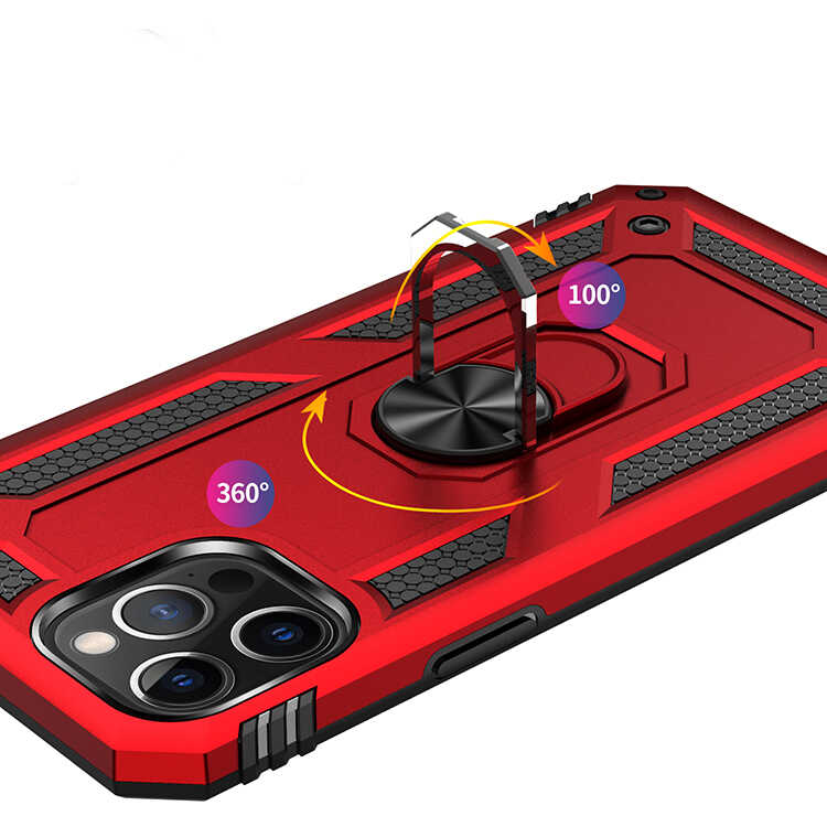 Apple iPhone 12 Pro Max Uyumlu Kılıf Zore Vega Kapak - 4