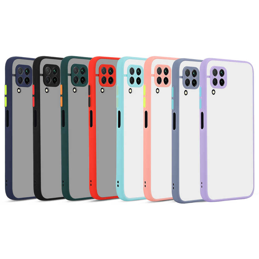 Huawei P40 Lite Uyumlu Kılıf Zore Hux Kapak - 1