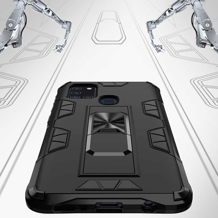 Samsung Galaxy A21S Uyumlu Kılıf Zore Volve Kapak - 2