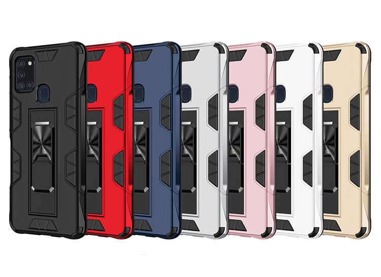 Samsung Galaxy A21S Uyumlu Kılıf Zore Volve Kapak - 11