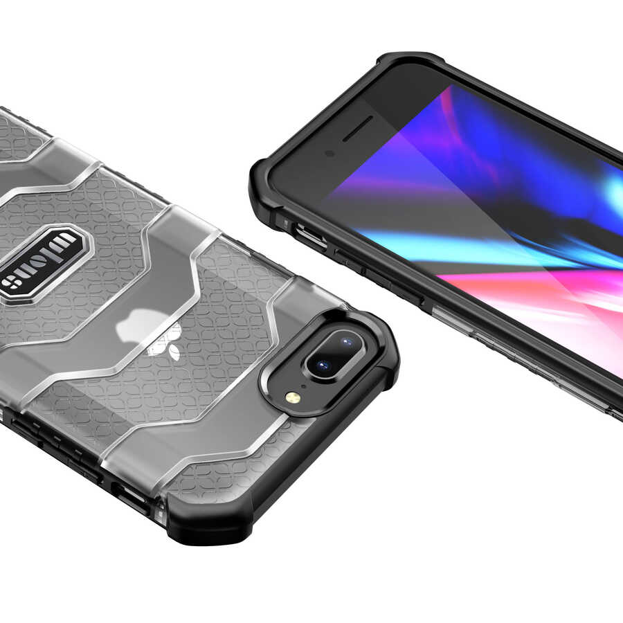 Apple iPhone 7 Plus Uyumlu Kılıf Wlons Mit Kapak - 7