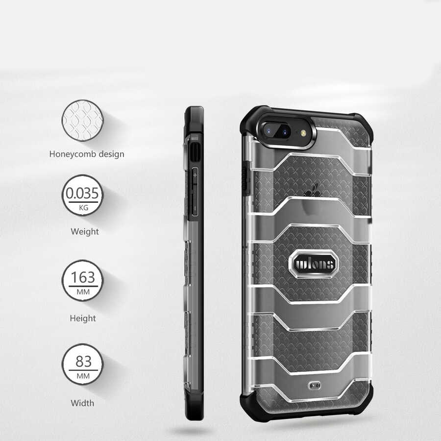 Apple iPhone 8 Plus Uyumlu Kılıf Wlons Mit Kapak - 1