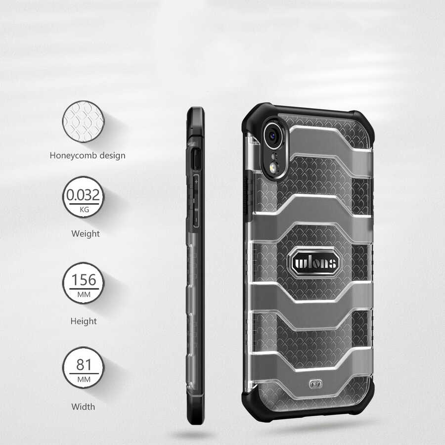 Apple iPhone XR Uyumlu Kılıf Wlons Mit Kapak - 7