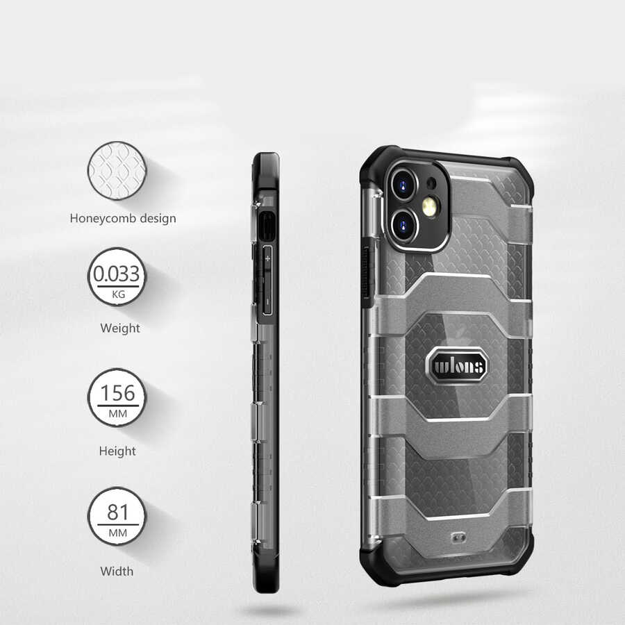 Apple iPhone 11 Uyumlu Kılıf Wlons Mit Kapak - 1