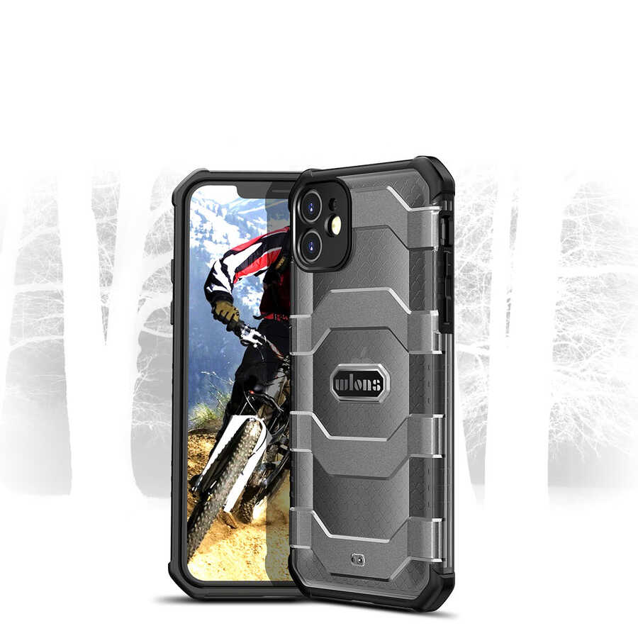 Apple iPhone 11 Uyumlu Kılıf Wlons Mit Kapak - 5