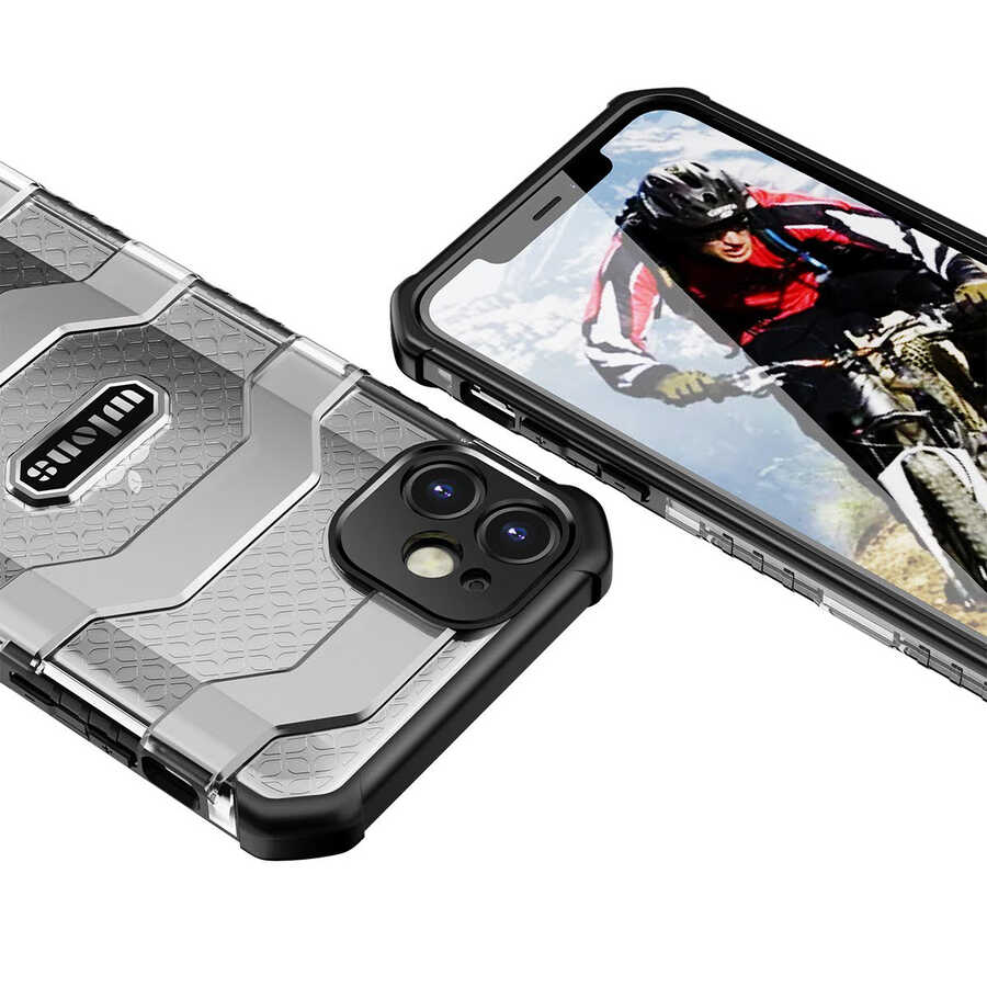 Apple iPhone 11 Uyumlu Kılıf Wlons Mit Kapak - 8