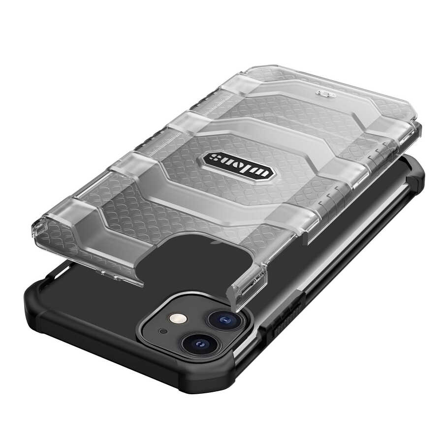 Apple iPhone 12 Mini Uyumlu Kılıf Wlons Mit Kapak - 1