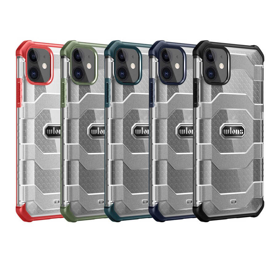 Apple iPhone 12 Mini Uyumlu Kılıf Wlons Mit Kapak - 7