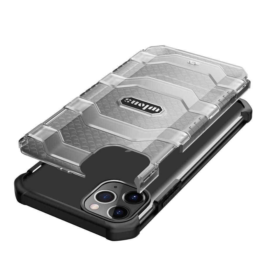 Apple iPhone 12 Pro Uyumlu Kılıf Wlons Mit Kapak - 1