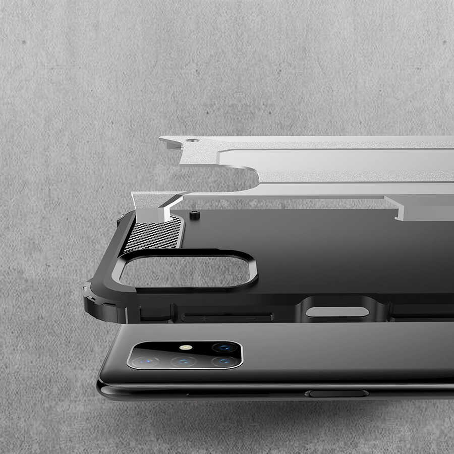 Samsung Galaxy M51 Uyumlu Kılıf Zore Crash Silikon Kapak - 3
