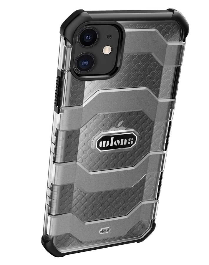 Apple iPhone 12 Uyumlu Kılıf Wlons Mit Kapak - 6