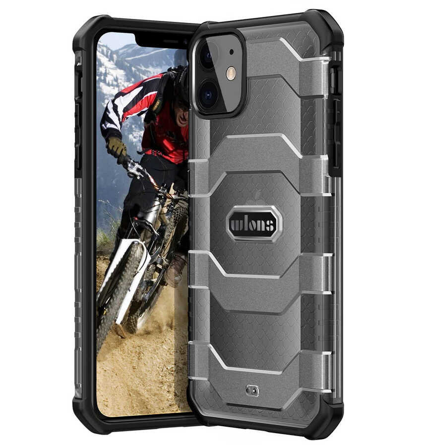 Apple iPhone 12 Uyumlu Kılıf Wlons Mit Kapak - 7