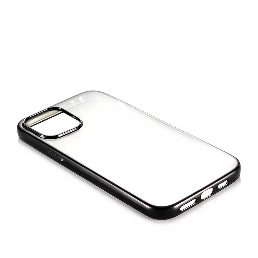 Apple iPhone 12 Mini Uyumlu Benks Magic Glitz Ultra-Thin Transparent Protective Soft Kapak - 2