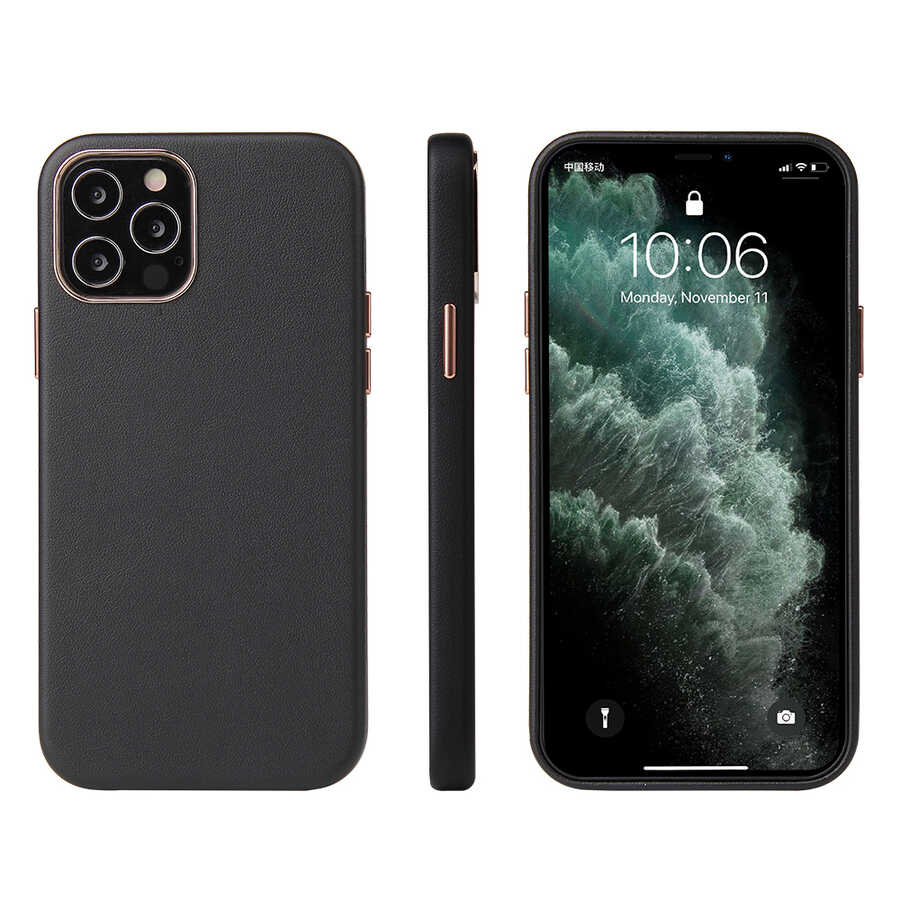 Apple iPhone 12 Pro Max Uyumlu Kılıf Zore Eyzi Kapak - 1