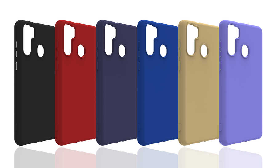 Reeder P13 Blue Max Uyumlu Kılıf Zore Biye Silikon - 2