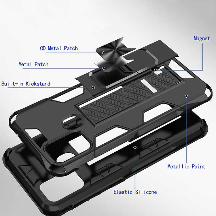 Samsung Galaxy M31 Uyumlu Kılıf Zore Volve Kapak - 2