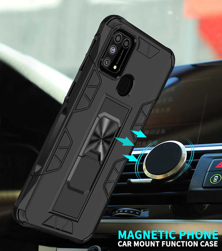 Samsung Galaxy M31 Uyumlu Kılıf Zore Volve Kapak - 5