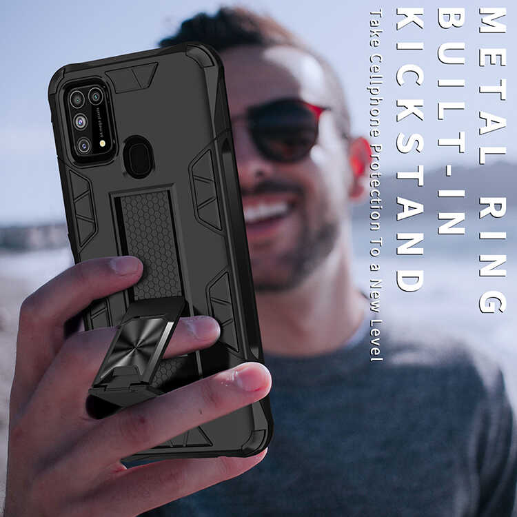 Samsung Galaxy M31 Uyumlu Kılıf Zore Volve Kapak - 9