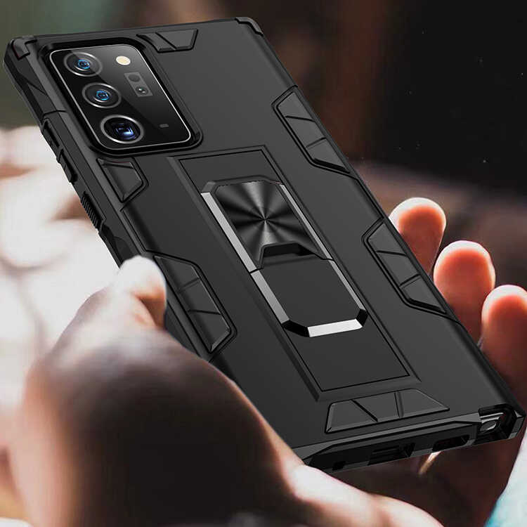 Samsung Galaxy Note 20 Ultra Uyumlu Kılıf Zore Volve Kapak - 4