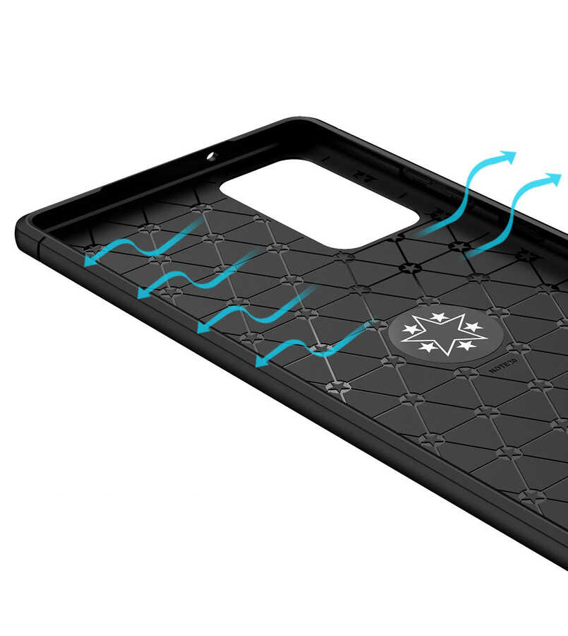 Samsung Galaxy Note 20 Uyumlu Kılıf Zore Ravel Silikon Kapak - 5