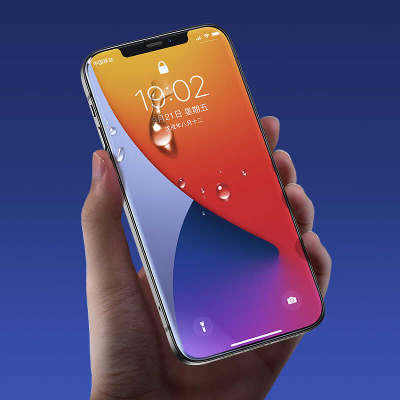 Apple iPhone 12 Pro Max Uyumlu Benks 0.3mm V Pro Dust Full Curved Proof Ekran Koruyucu - 4