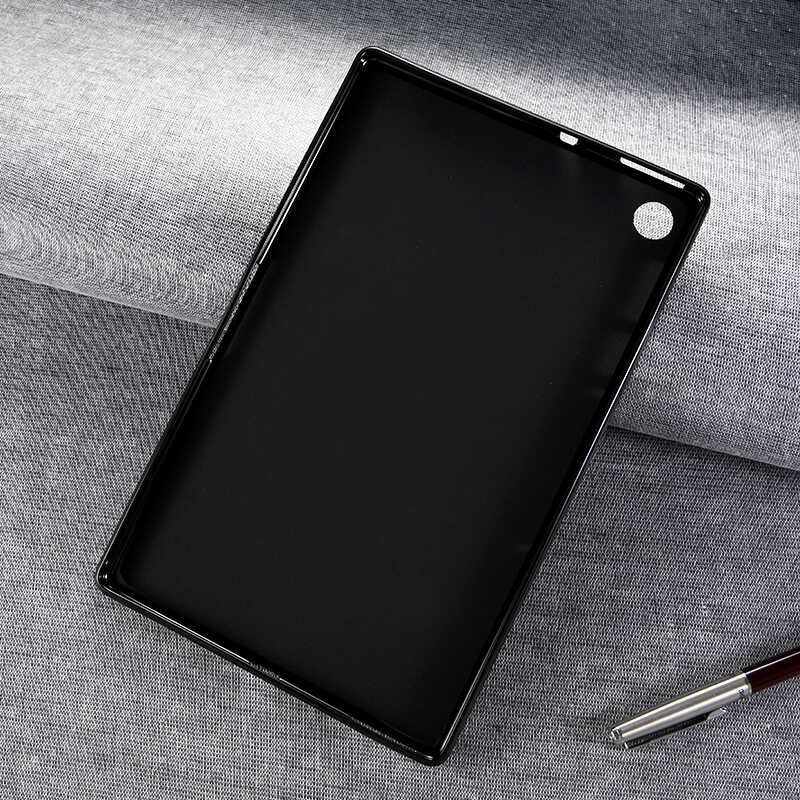 Lenovo M10 Plus TB-X606F Uyumlu Kılıf Zore Tablet Süper Silikon Kapak - 1