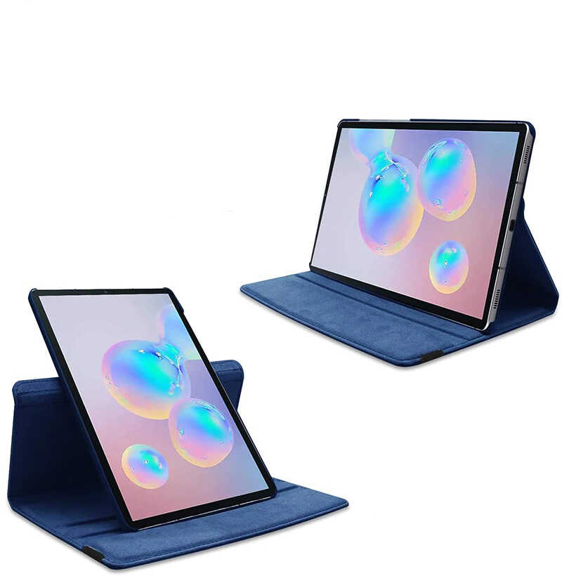 Samsung Galaxy Tab S7 T870 Uyumlu Zore Dönebilen Standlı Kılıf - 2
