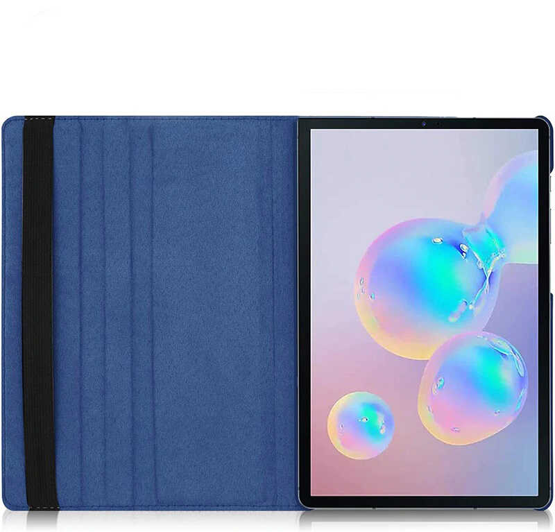 Samsung Galaxy Tab S7 Plus T970 Uyumlu Zore Dönebilen Standlı Kılıf - 1