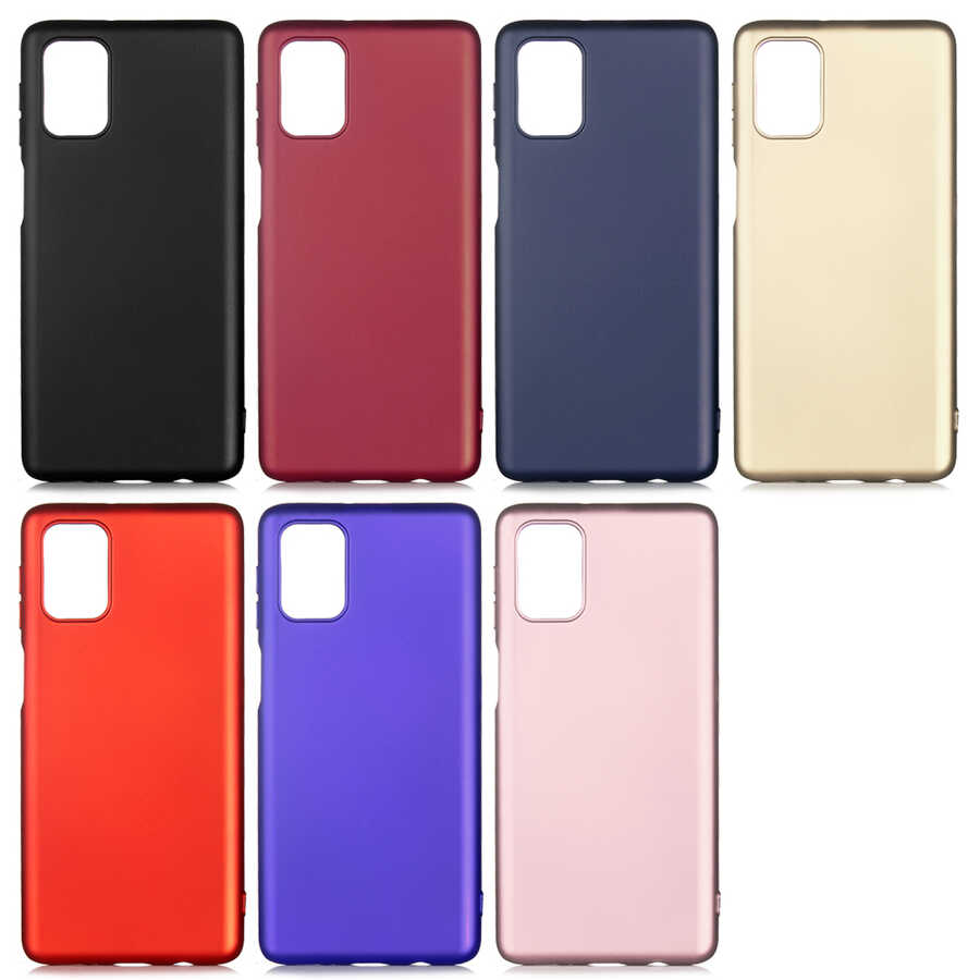 Samsung Galaxy M31S Uyumlu Kılıf Zore Premier Silikon Kapak - 1