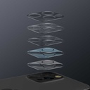 Apple iPhone 12 Pro Uyumlu Benks Soft Kamera Lens Koruyucu Cam - 4