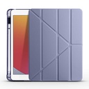 Apple iPad 9.7 2018 Uyumlu (6.Nesil) Kılıf Zore Tri Folding Kalem Bölmeli Standlı Kılıf - 5