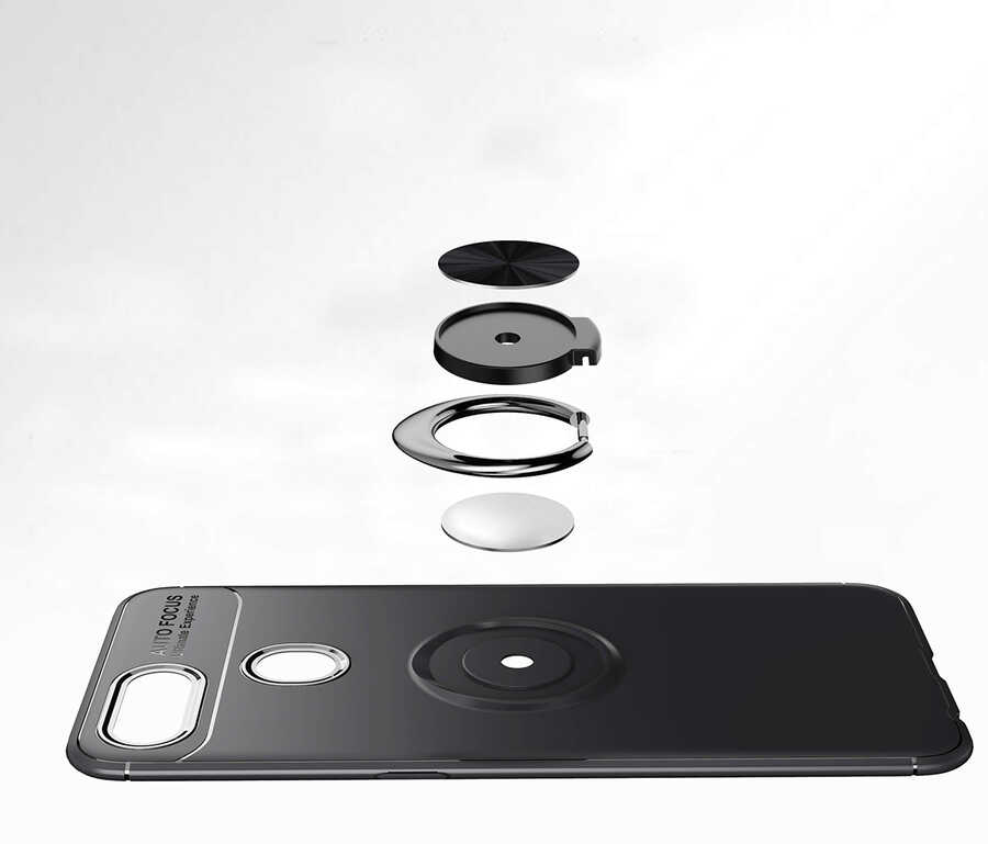 Oppo A7X Uyumlu Kılıf Zore Ravel Silikon Kapak - 1