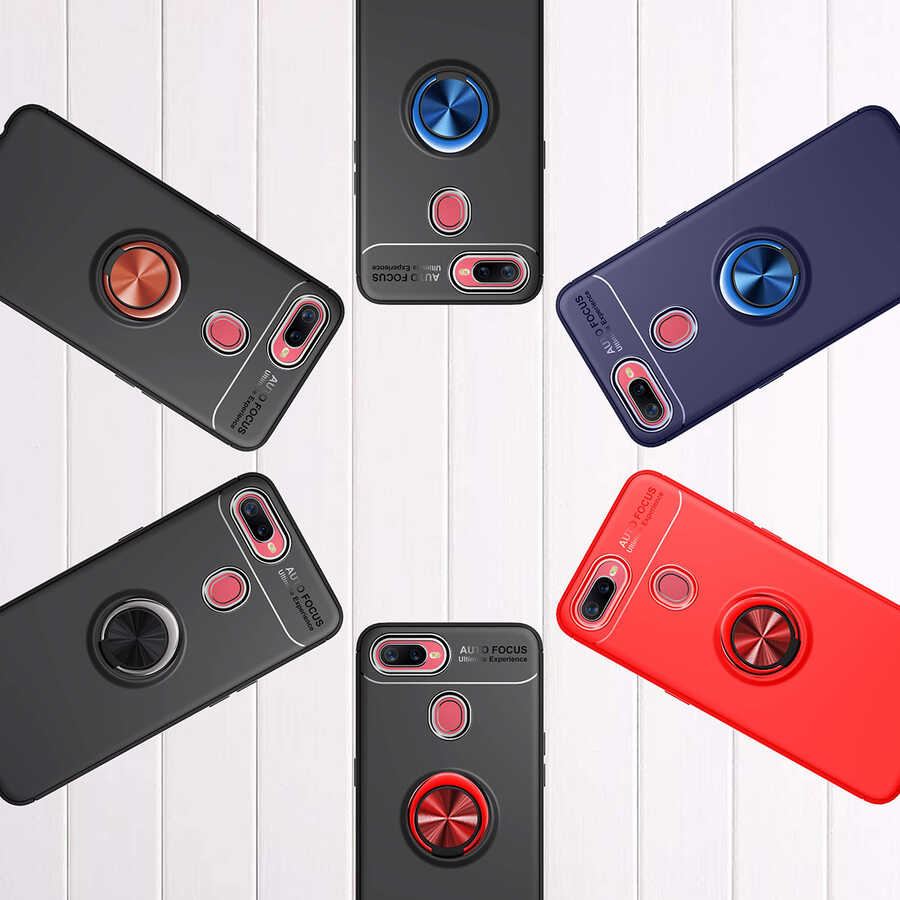 Oppo A12 Uyumlu Kılıf Zore Ravel Silikon Kapak - 6