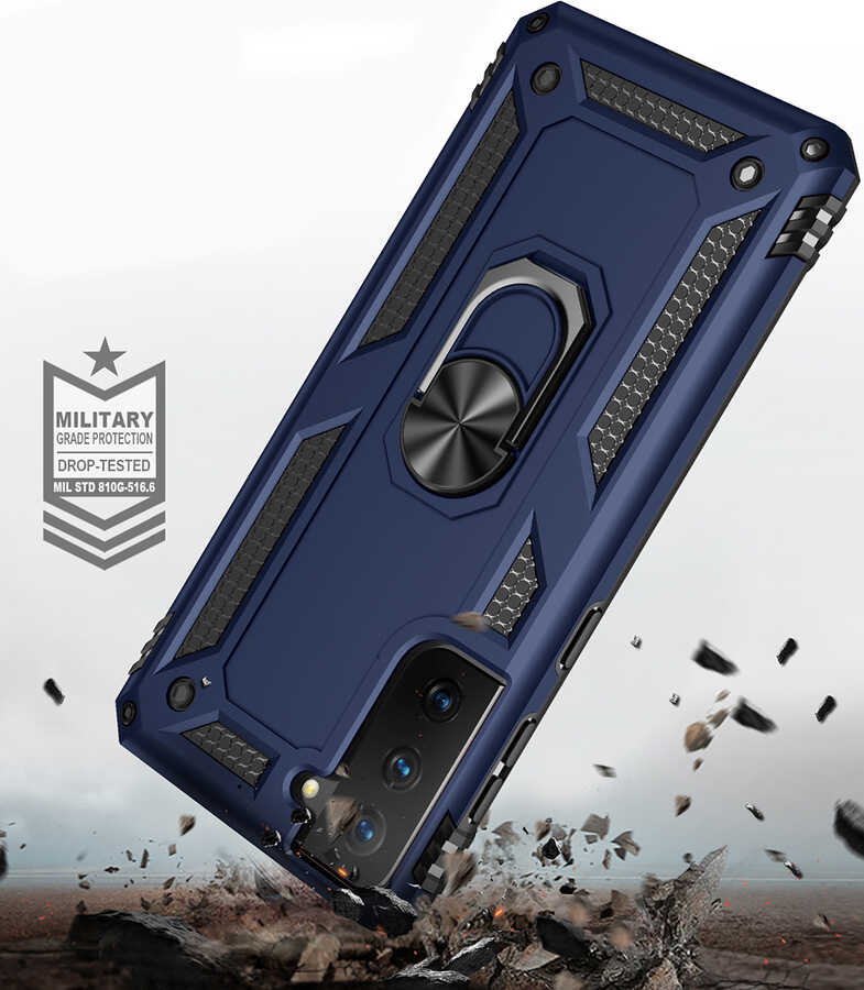 Samsung Galaxy S21 Plus Uyumlu Kılıf Zore Vega Kapak - 6