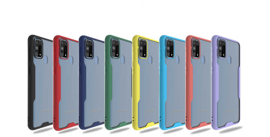 Samsung Galaxy M31 Uyumlu Kılıf Zore Parfe Kapak - 1