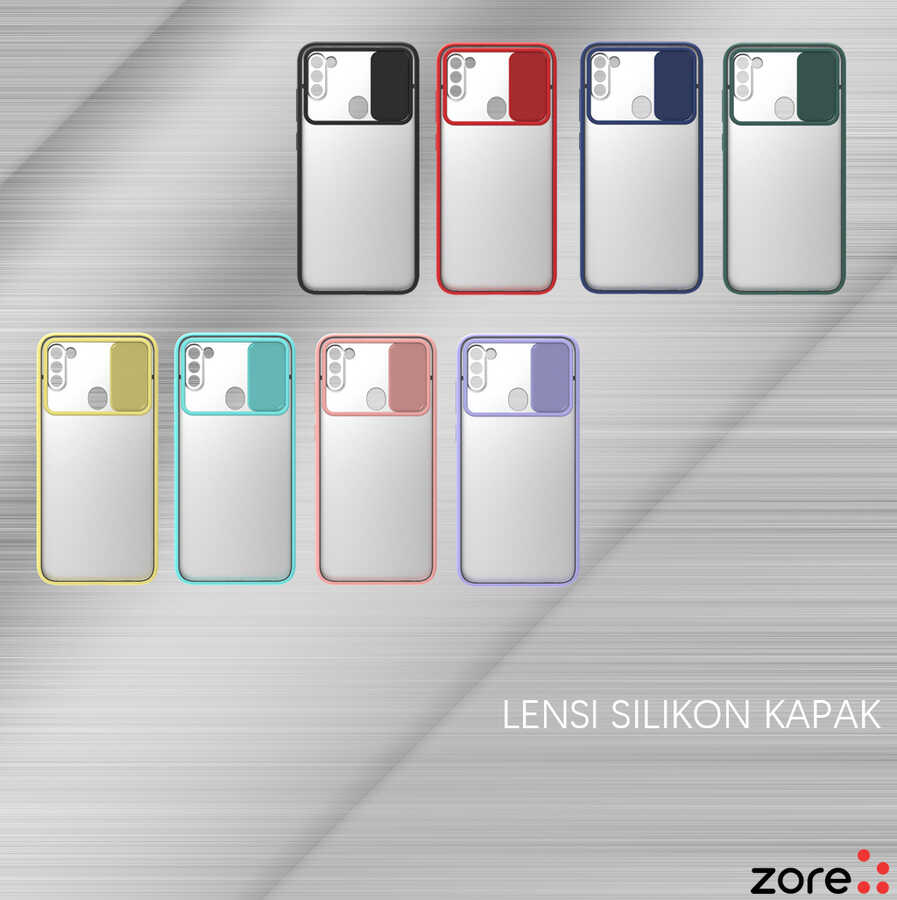 Samsung Galaxy M11 Uyumlu Kılıf Zore Lensi Kapak - 1