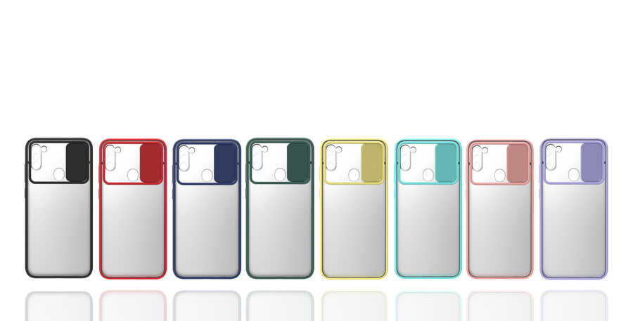 Samsung Galaxy M11 Uyumlu Kılıf Zore Lensi Kapak - 2