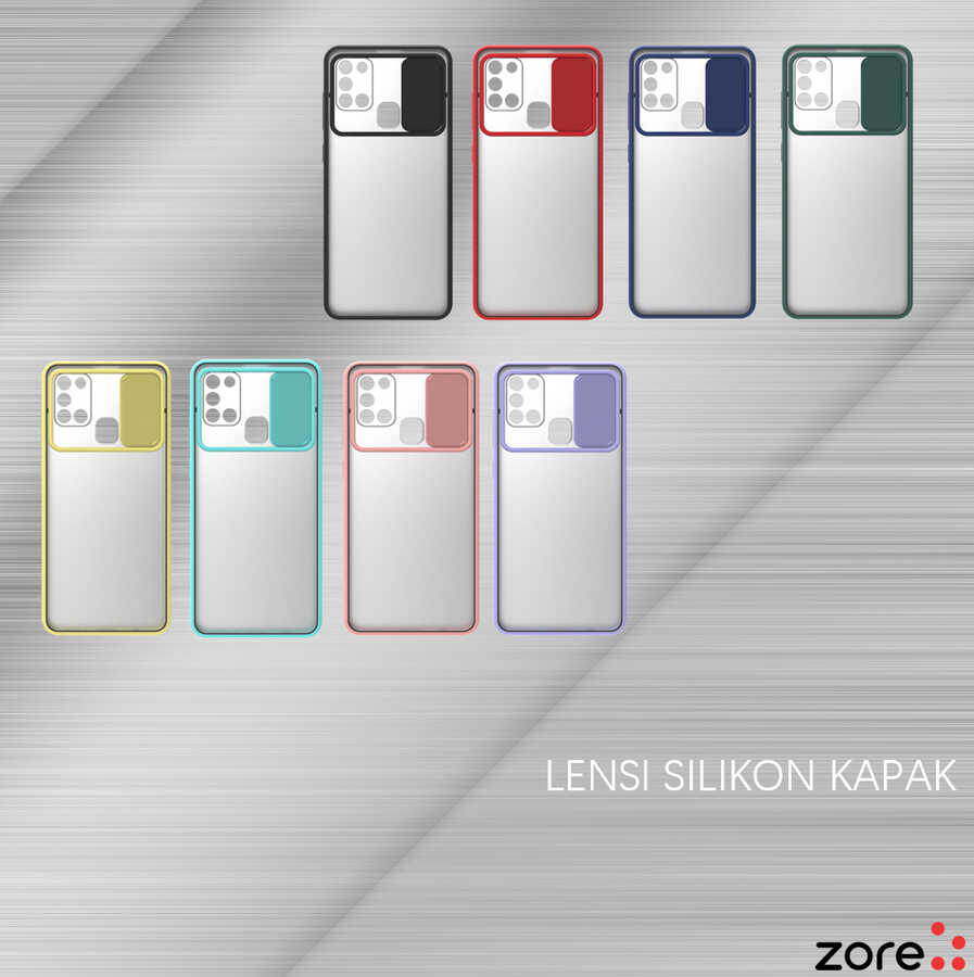 Samsung Galaxy M31 Uyumlu Kılıf Zore Lensi Kapak - 1