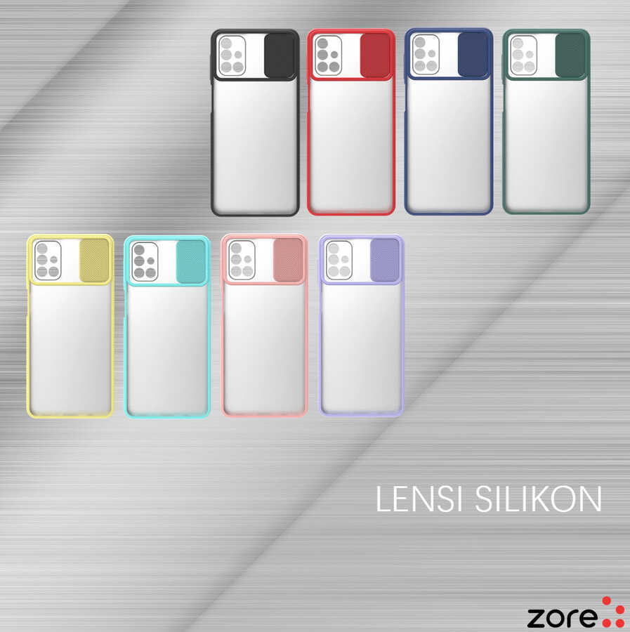Samsung Galaxy M31S Uyumlu Kılıf Zore Lensi Kapak - 1