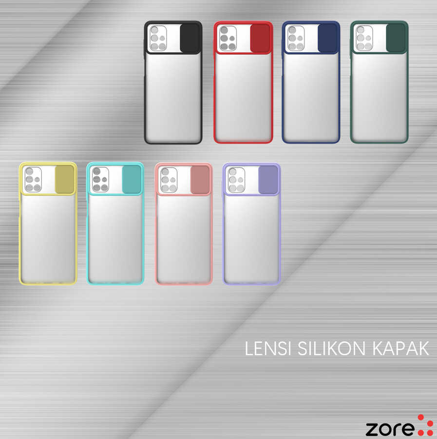 Samsung Galaxy M51 Uyumlu Kılıf Zore Lensi Kapak - 1