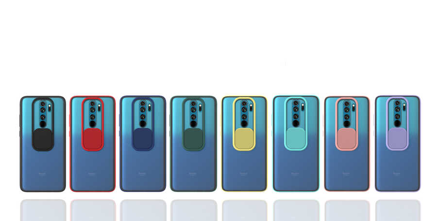 Xiaomi Redmi Note 8 Pro Uyumlu Kılıf Zore Lensi Kapak - 2