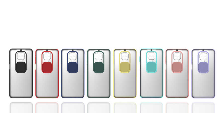 Xiaomi Redmi Note 9S Uyumlu Kılıf Zore Lensi Kapak - 2